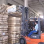 Xe nâng kẹp khối