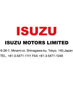 Động Cơ Isuzu Trên Xe Nâng Heli