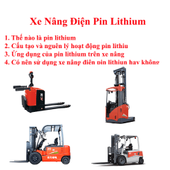 Xe Nâng Sử Dụng Ắc Quy Lithium