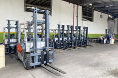 Xe nâng tại Cám C.P Tiền Giang