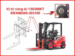 Bạc Đạn Xe Nâng Hangcha