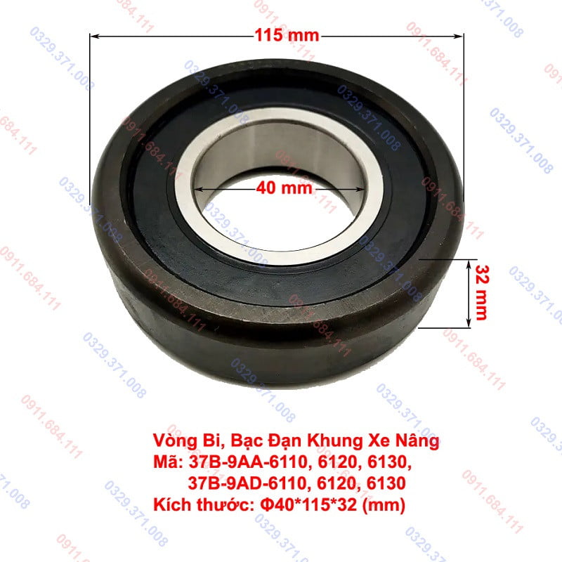 Bạc Đạn Khung Nâng 40*115*32