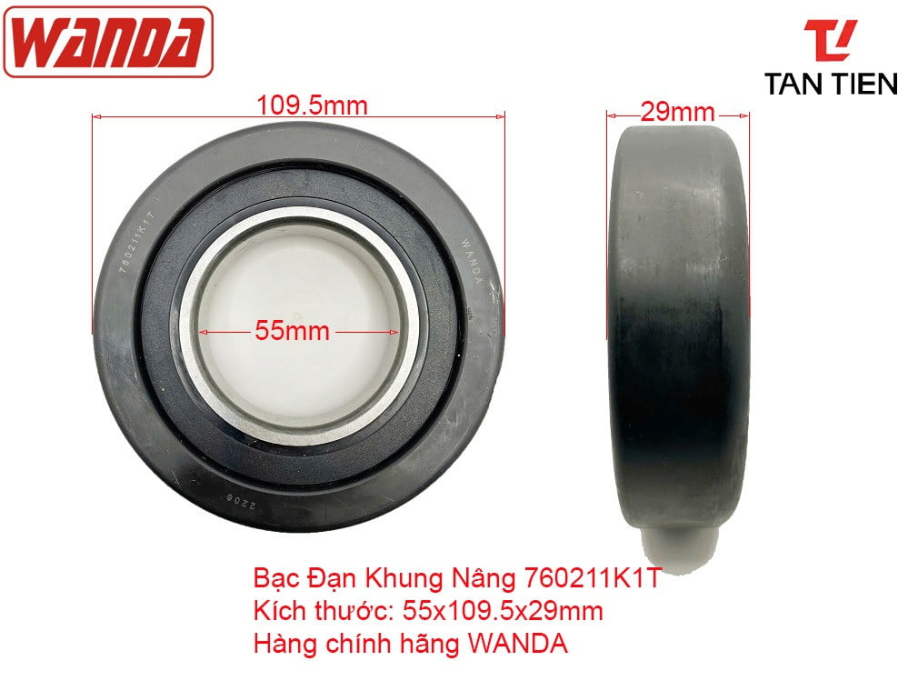 Bạc Đạn Khung Nâng 760211K1T
