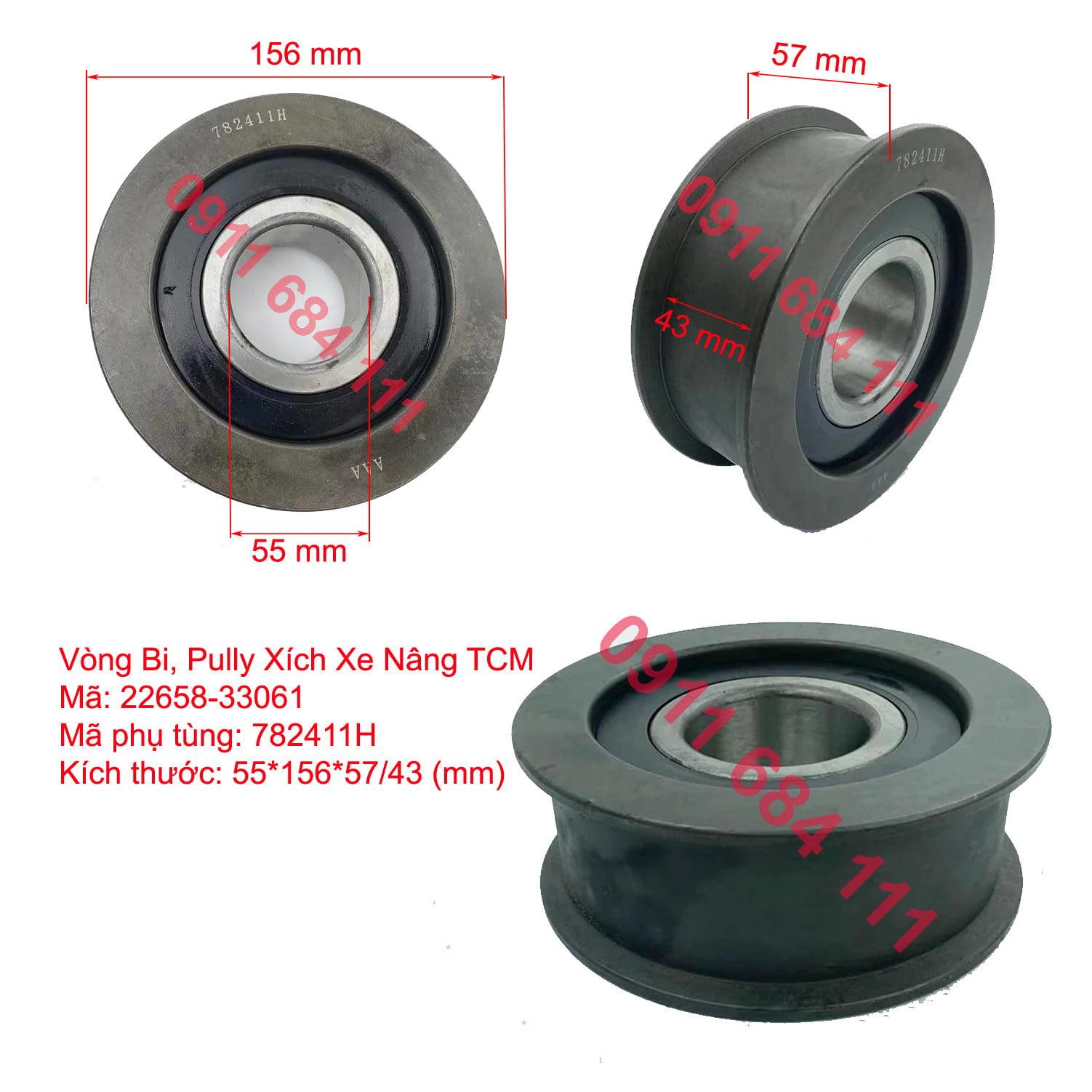 Bi Xích Xe Nâng 22658-33061