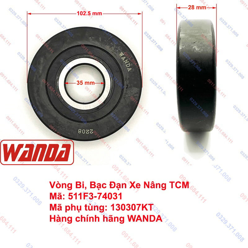 Vòng Bi Xe Nâng TCM 511F3-74031