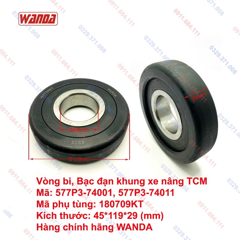 Vòng Bi Xe Nâng TCM 577P3-74001