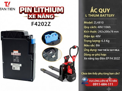 Pin Xe Nâng EP F4 202Z 48V/10Ah