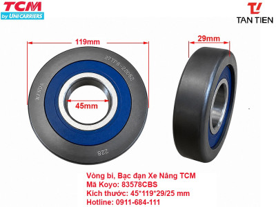 Vòng Bi Koyo 83578CBS