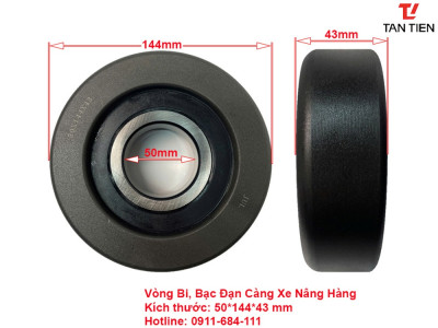Vòng Bi Xe Nâng 50x144x43