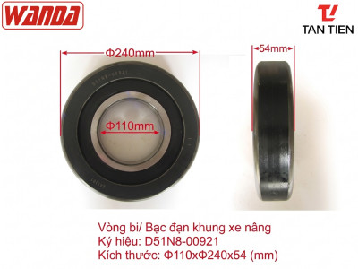 Vòng Bi Xe Nâng D51N8-00921