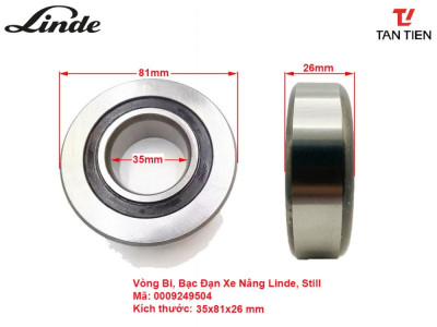 Vòng Bi xe Nâng Linde 0009249508