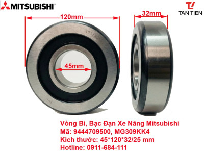 Vòng Bi Xe Nâng Mitsubishi 9444709500 (MG309KK4)