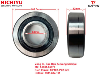 Vòng Bi Xe Nâng Nichiyu A1901-55072