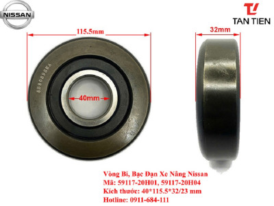 Vòng Bi Xe Nâng Nissan 59117-20H01