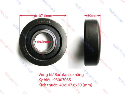 Vòng bi Xe nâng Tailift 93007035