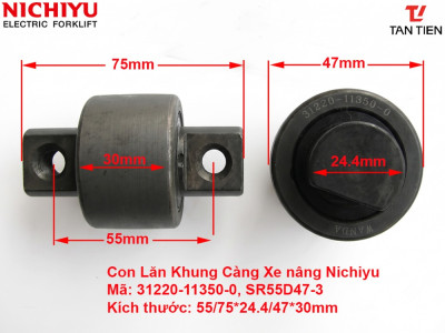 Con Lăn Xe Nâng Nichiyu 31220-11350-0