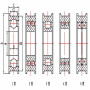 Pully Xích Xe Nâng RUFEI