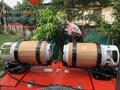 bình ga nhiên liệu xe nâng chạy xăng ga 7 tấn 