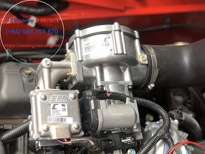 Bộ chế hòa khí xe nâng chạy xăng 7 tấn heli