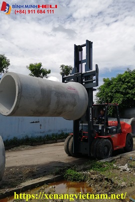 8 Tấn Nâng Ống Cống Bê Tông