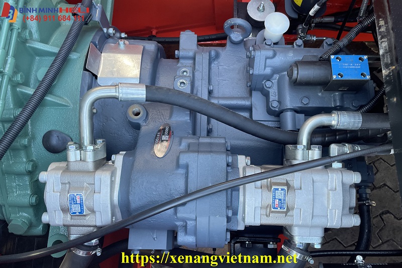 hệ thống truyền động xe nâng 7 tấn