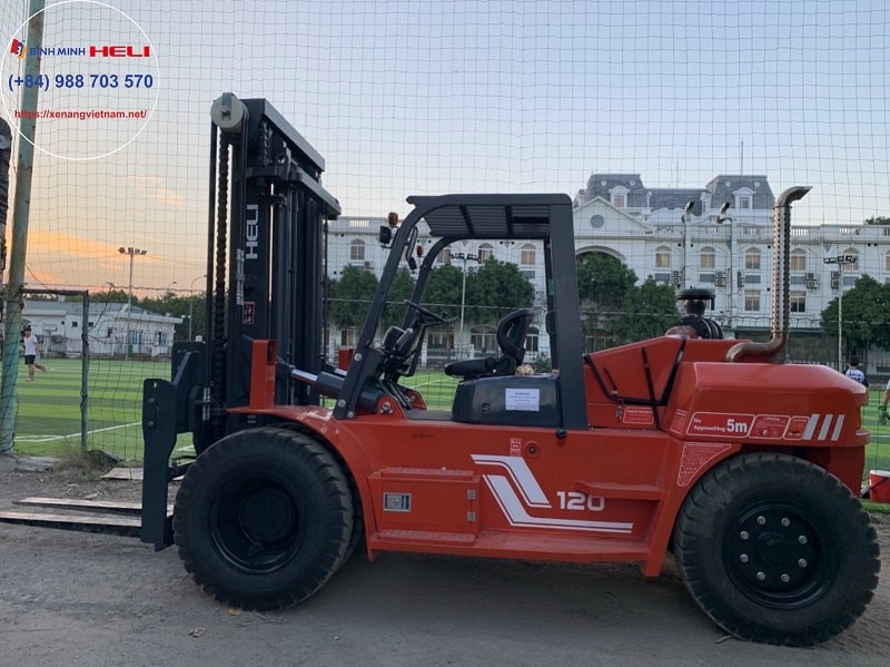 Xe Dầu 12 Tấn Của Heli 