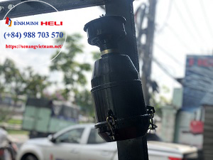 Vị trí lắp lọc ướt trên xe nâng