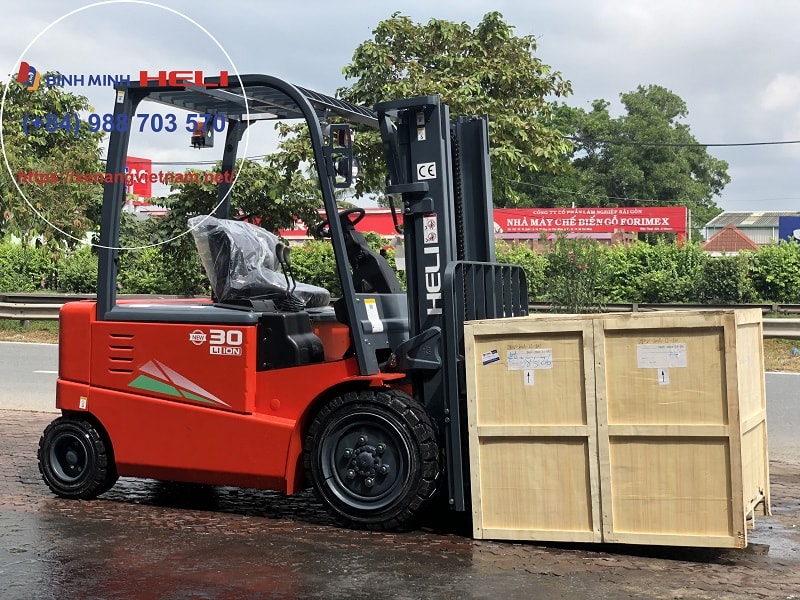 xe nâng điện 3 tấn lithium
