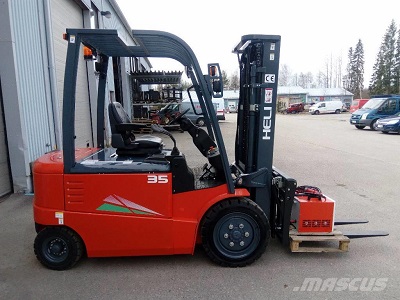 Xe nâng điện ngồi lái 4 bán 3.5 tấn