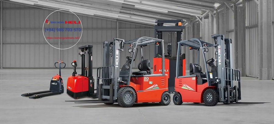 xe nâng điện heli