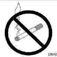 không hút thuốc trong quá trình sử dụng xe