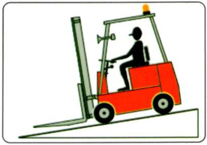 dừng xe nâng đúng cách