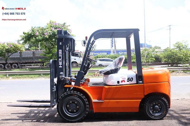 xe nâng dầu 5 tấn k2 series của heli