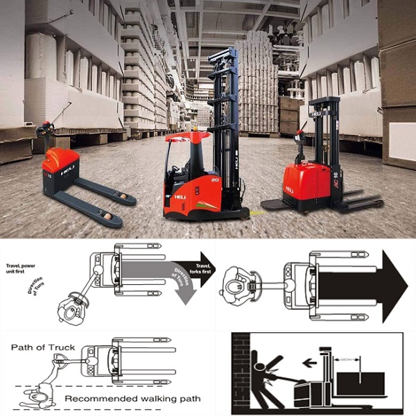 Hướng Dẫn Vận Hành Xe Nâng Điện Đứng Lái