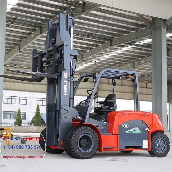 xe nâng điện 10 tấn