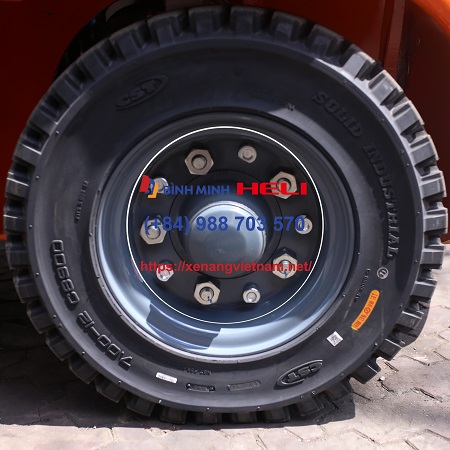 Bánh Sau Xe Nâng Dầu 5 Tấn 