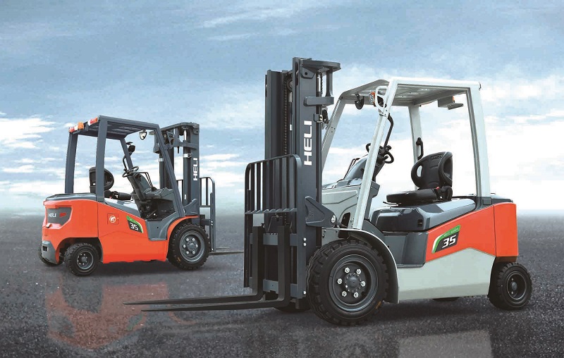 xe nâng điện Heli G2 series ắc quy lithium-ion
