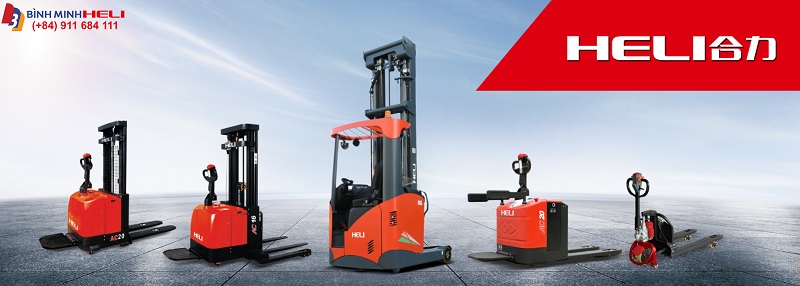 xe nâng tay điện Heli