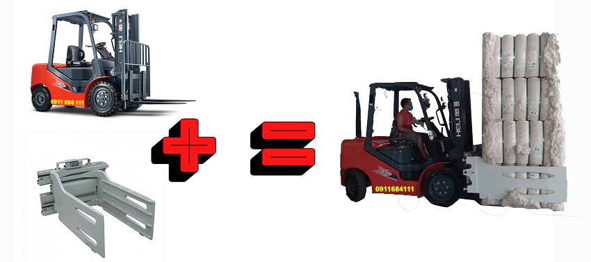 cấu tạo của xe nâng kẹp vuông