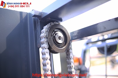 hệ thống thiết bị kim loại chống gỉ trên xe nâng điện kho lạnh