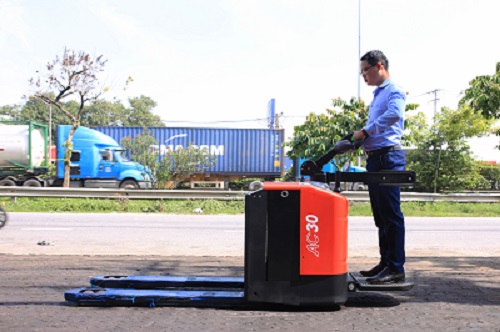 cho thuê xe nâng tay điện nhà kho cho thuê xe nâng tay điện nhà kho