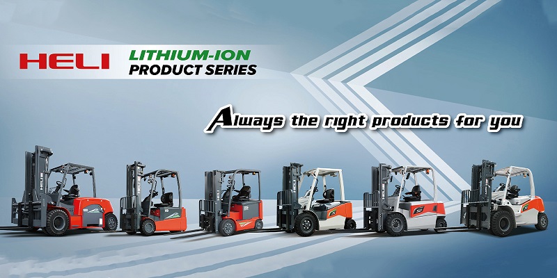 xe nâng điện kho lạnh HELI