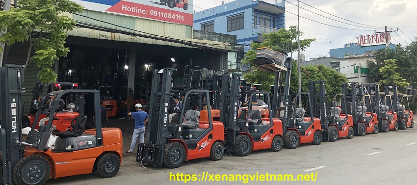 Đại Lý Xe Nâng Heli Tại Bến Lức - Long An