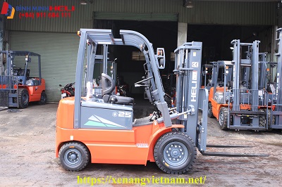 xe nâng điện kho lạnh 1.5 tấn Heli