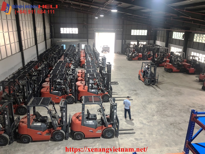 tổng kho xe nâng heli tại Hồ CHí Minh