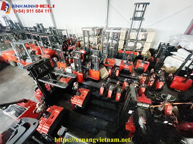 Kho xe nâng Heli tại Biên Hòa - Đồng Nai