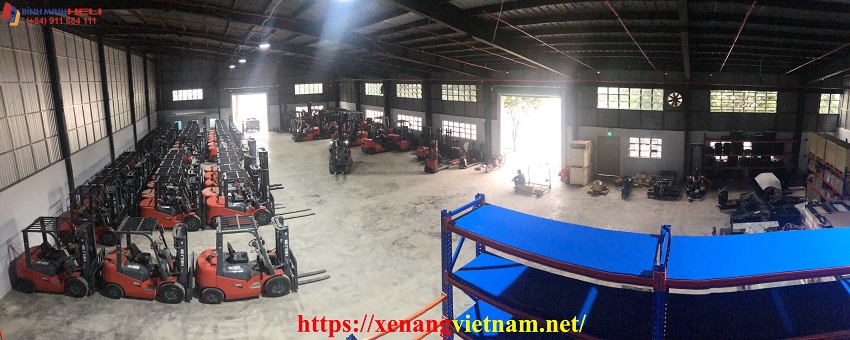 kho xe nâng heli tại kcn biên hòa 2