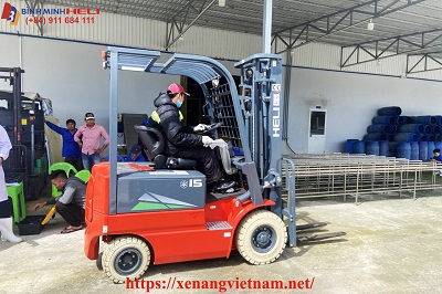Xe Nâng Điện 1.5 Tấn Kho Lạnh -25 độ