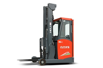 xe nâng điện đứng lái kho lạnh heli