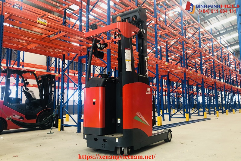 Cho Thuê Xe Nâng Điện Đứng Lái HELI Mới